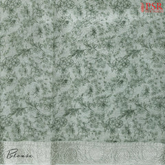 Multicolor Grey Tissue Saree