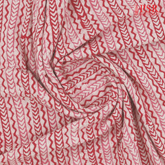 Pink Batik Print Running Material