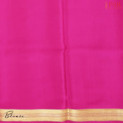 Magenta Pink Mysore Silk Saree