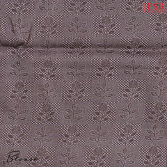 Dusty Lavender Banaras Tussar Silk Saree