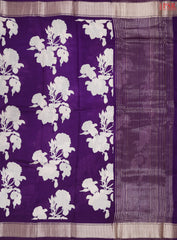 Magenta Purple Assam Saree