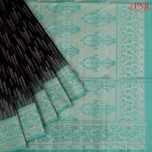 Black Soft Silk Saree