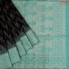 Black Soft Silk Saree