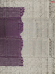 Dark Purple Soft Silk Saree