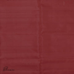 Marmalade Orange Jute Soft Silk Saree