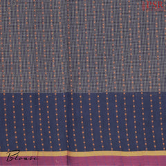 Dark Blue Kovai Cotton Saree