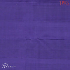 Saffron Kanchipuram Silk Saree