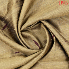 Chickoo Ghicha Kadhi Tussar Silk Saree