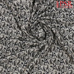 Cloud Grey Semi Tassar Running Material