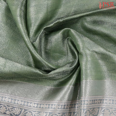 Xanadu Green Kanchipuram Tissue Silk Saree