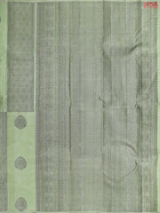 Pistachio Green Kanchipuram Silk Saree