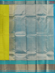 Chartreuse Green Fancy Kanchipuram Silk Saree