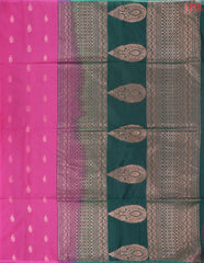 Dark Pink Silk Cotton Saree