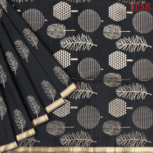 Black Soft Silk Saree