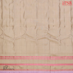 Candlelight Peach Gadwal Silk Saree