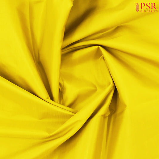 Olive Yellow Kanchipuram Silk Saree