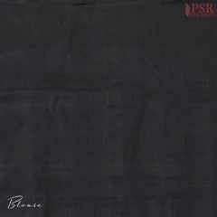 Black Pochampally Silk Saree