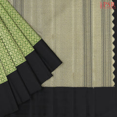 Sap Green Kanchipuram Silk Saree