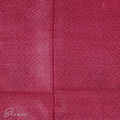 Crimson Kadhi Tussar Silk Saree