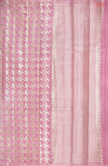 Light Pink Banaras Silk Saree