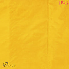 Yellow Banaras Silk Saree