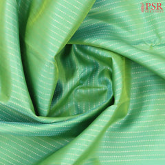 Light Spring Green Kanchipuram Silk Saree