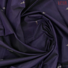 Dark Violet Vazhainaar Silk Saree