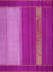 Orchid Purple Kanchipuram Tissue Silk Saree