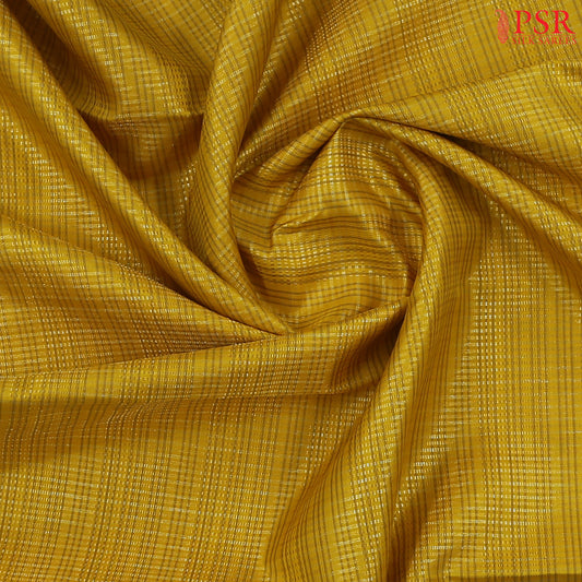 Yellow Kanchipuram Silk Saree