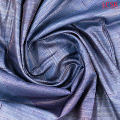 Cornflower Blue Kadhi Tussar Tissue Silk Saree
