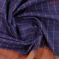 Dark Blue Kanchi Cotton Saree