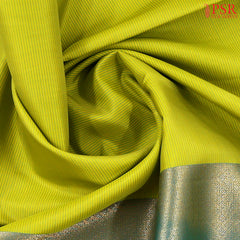 Chartreuse Green Fancy Kanchipuram Silk Saree