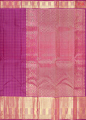 Vadamalli Purple Kanchipuram Silk Saree