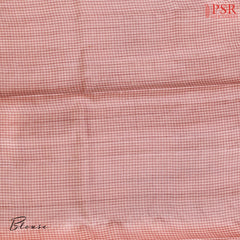Dusty Mauve Kadhi Tussar Silk Saree