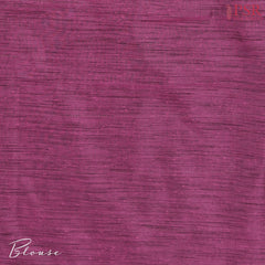 Tyrian Purple Semi Banaras Saree
