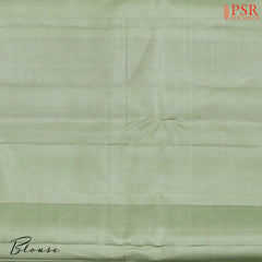Pistachio Green Kanchipuram Silk Saree