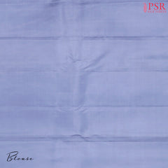 Pastel Blue Kanchipuram Silk Saree