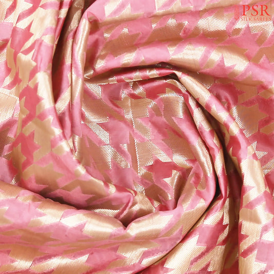 Light Pink Banaras Silk Saree