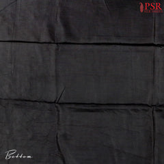 Black Semi Crepe Dress Material