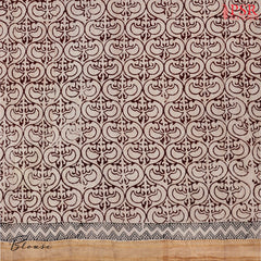 Steel Blue Mangalagiri Cotton Saree