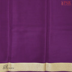 Chartreuse Green Mysore Silk Saree