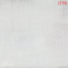 White Linen Saree