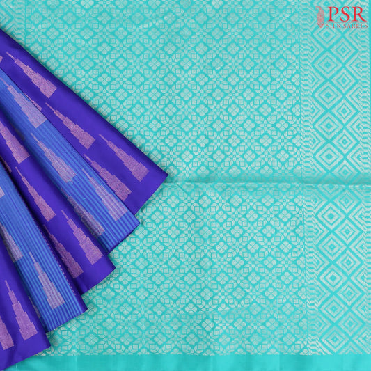 Royal Blue Soft Silk Saree
