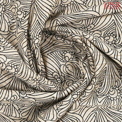 Plaza Taupe Silk Cotton Saree
