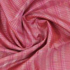 Cerise Pink Kanchipuram Silk Saree