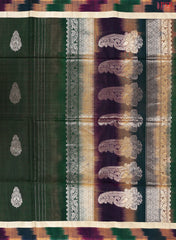 Phthalo Green Silk Cotton Saree
