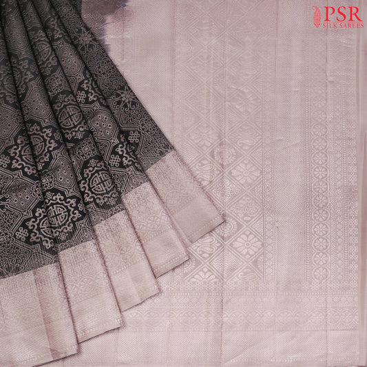 Black Soft Silk Saree