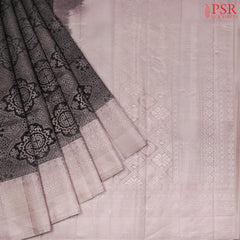 Black Soft Silk Saree