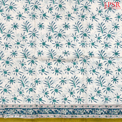 Warm Olive Chanderi Silk Cotton Dress Material