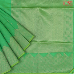 Paris Green Silk Cotton Saree
